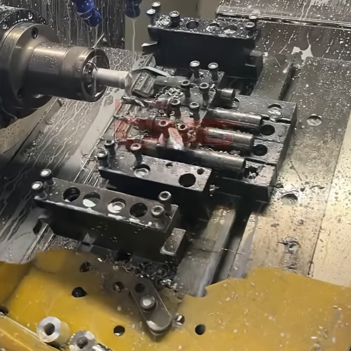 CNC turning and milling machine, automatic loading and unloading