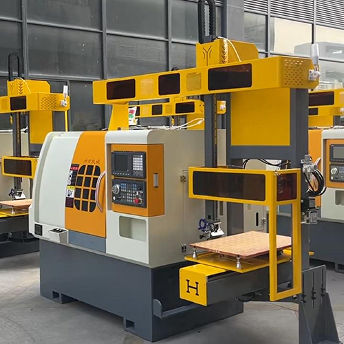 25th CNC lathe, completed in assembly and awaiting shipment